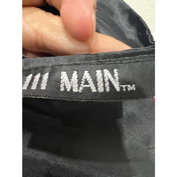 Vintage Women Valentines Floral Print Vest Size Large - Picture 5 of 6